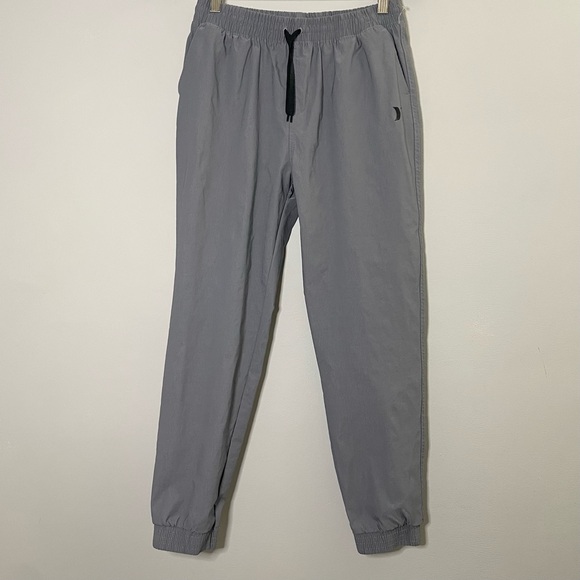 Hurley Boys Elastic Waist Adjustable Drawstring Jogger Pants - Picture 1 of 4